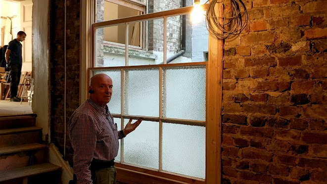 Historic heritage building with period timber features